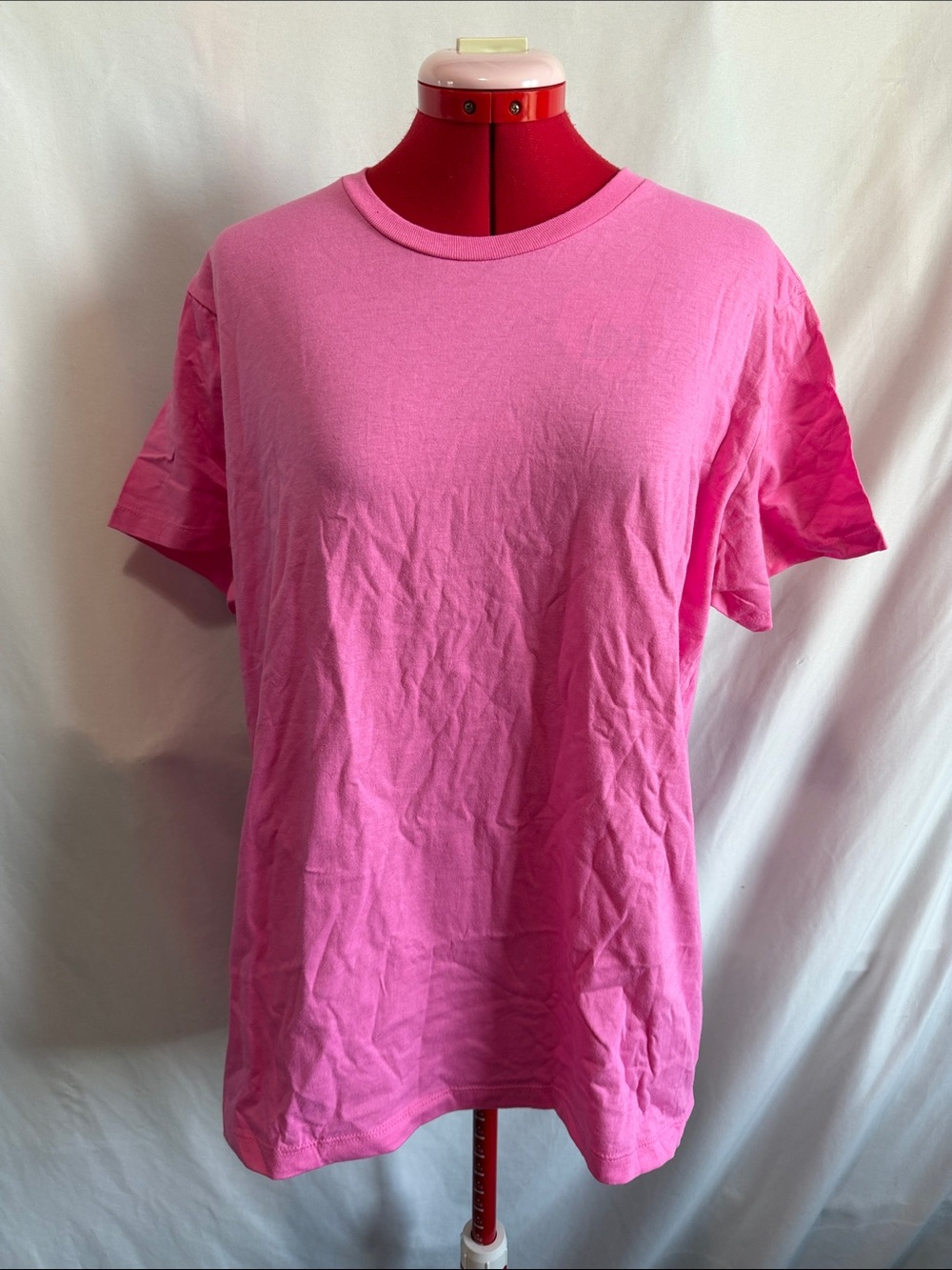 Gildan Pink Short Sleeve Crewneck Tee